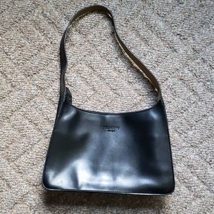 Mondani Black Purse Bag NWOT Cute Cutouts